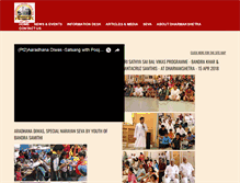 Tablet Screenshot of dharmakshetra.org